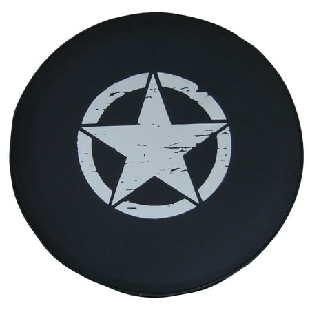 SpareCover Brawny Series - Jeep Star 30" Tire Cover Silver
