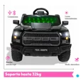 thumbnail image 5 of Carro Montable Eléctrico Niño Camioneta Pickup Con Control Negro, 5 of 5