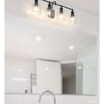 thumbnail image 2 of 734-4V-CH-Z-Lite-Bryant - 4 Light Bath Vanity In Transitional Style-12.25 Inches Tall and 32 Inches Wide-Chrome Finish, 2 of 7