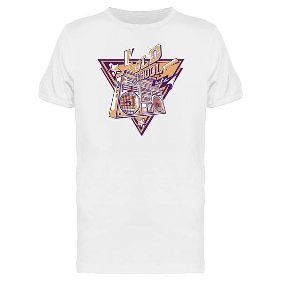 Old School Funky Music Tee Men's -Image by Shutterstock