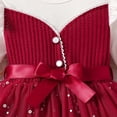 thumbnail image 6 of ATOGUTA Girl Dress Ruffle Tulle Tutu Dresses Cute Summer Party Princess Sundress Size 3T-10. Red, 6 of 6
