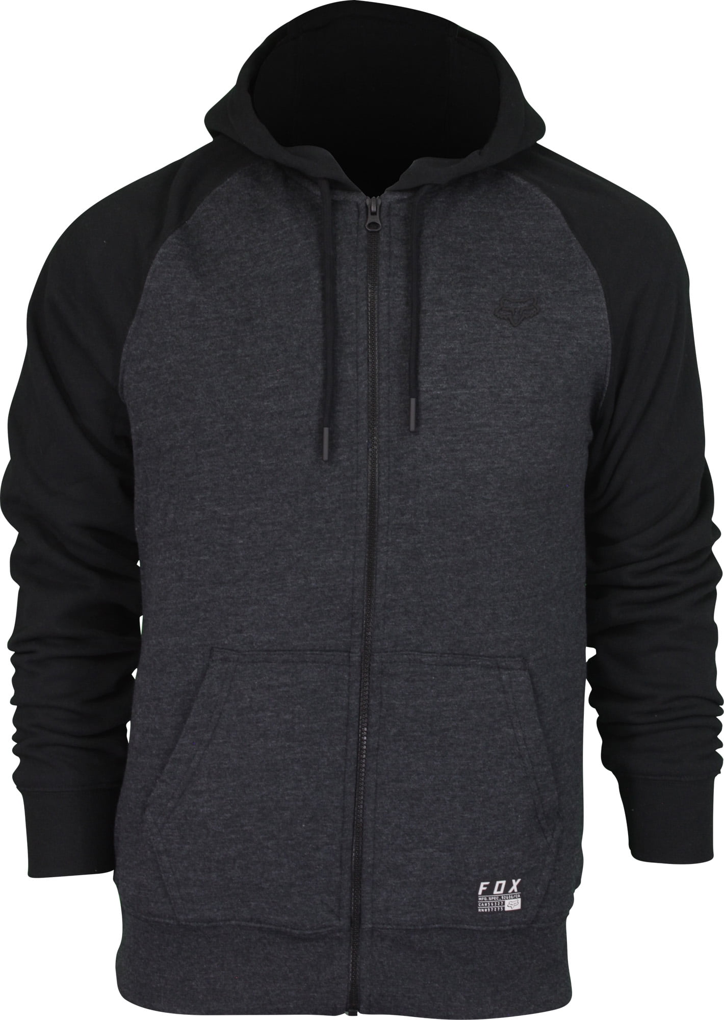 fox sherpa lined hoodie