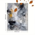 thumbnail image 3 of Abstract Golden Splatter Texture Canvas Painting Wall Art Home Decor for Living Room Bedroom Hotel, 3 of 8