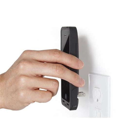 Prong PocketPlug Charger Case in-One for iPhone 5/5s - Black