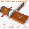 thumbnail image 5 of Knife Sharpener Tool – Rolling Knife Sharpener Kit with Diamond & Ceramic Discs, Magnetic 15° & 20° Angle Guide, Manual Kitchen Knife Sharpener for Steel Knives, Ideal Gift, 5 of 8