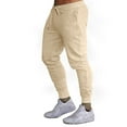 thumbnail image 5 of Mens Running Sweatpants with Pockets and Drawstring Elastic Waist Joggers Pants Casual Tapered Leg Solid Color Comfort Athletic Workout Trousers Pant, 5 of 5