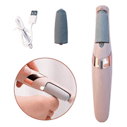 SHOUJIA Pedi Spin Foot Callus Remover, Electric Pedi Rechargeable Pedicure Tools with Smart Light