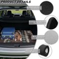 thumbnail image 6 of FOR U DESIGNS Tribal Geometric Aztec Horse Print Car Trunk Mat 29" x 39" Cargo Liner Non-Slip All Weather Durable Rear Protection for SUV Sedan Truck, 6 of 7