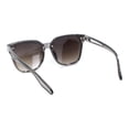 thumbnail image 4 of Womens Exposed Lens 90s Panel Lens Boyfriend Horn Rim Sunglasses Slate Smoke, 4 of 4