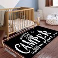 thumbnail image 3 of Welcome To Our Camper Happy Place Soft Small Velvet Area Rugs Non Slip Indoor Floor Carpet for Living Room Bedroom Decor, 3 of 5