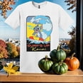 thumbnail image 1 of T-Shirt Graphique Mignon de Surf Disney Lilo & Stitch Toutes Tailles p-5TG, 1 of 4