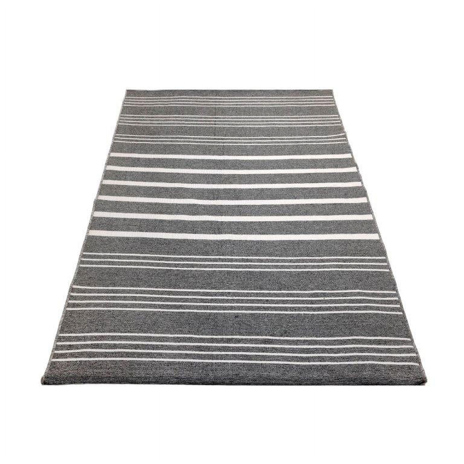Better Homes & Gardens,  5'x7' Grey Reversible Indoor/Outdoor Rug