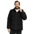 thumbnail image 2 of Wantdo Men‘s Winter Coat Recycled Puffer Jacket Waterproof Winter Jacket with Hood Black L, 2 of 10