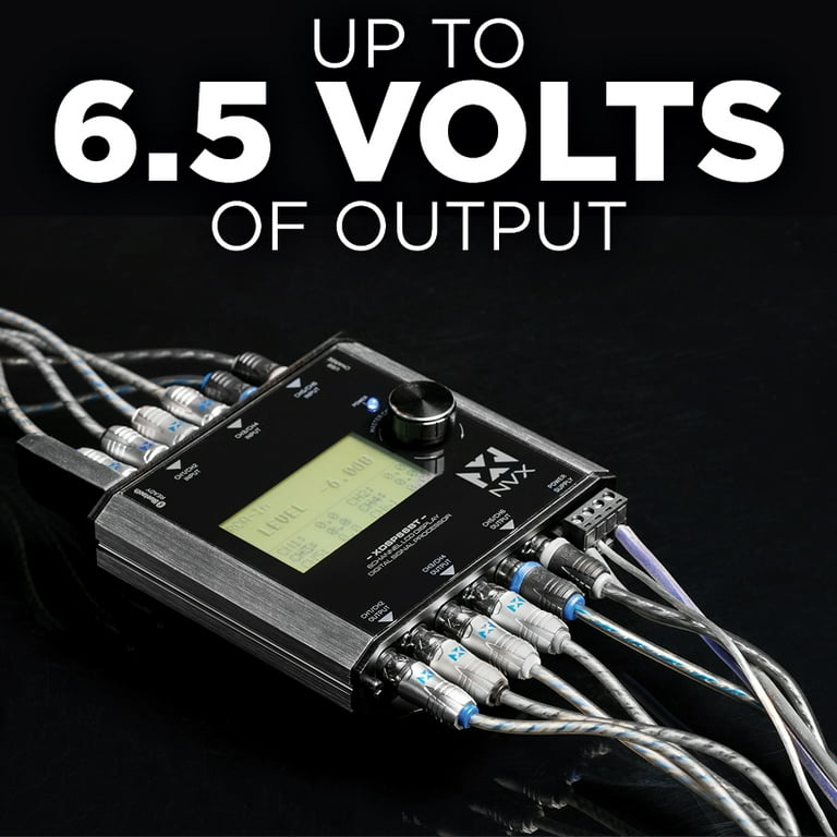 NVX XDSP66BT 6-Channel Amplifier with X-Series 15 Band EQ NVX XDSP66BT 6-Channel Amplifier with X-Series 15 Band EQ