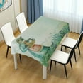 thumbnail image 6 of SKYSONIC 60”x90" Square Tablecloth with Vintage Cat Prints, Anti-Wrinkle and Smooth Table Cloth for Kitchen/Home Decoration, 6 of 7