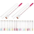 thumbnail image 1 of Miangastore 20Sets Eyelash Brush Tubes with Eyelash Brush Creative Empty Mascara Wands, 1 of 9