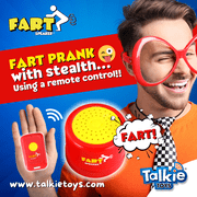 Talkie Toys Products Fart Speaker - Funny Fart Sounds - Fun for All Ages