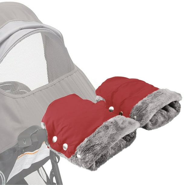 Labymos 1 Pair Stroller Hand Muffs Baby Stroller Gloves Warm Hand