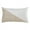White, variant on 12 x 20 in. Geometric Velvet Design Lumbar Throw Pillow with Poly Filling, White - Set of 12
