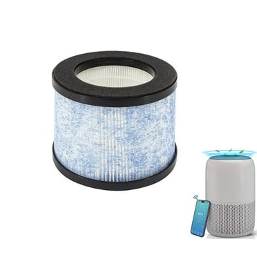 Replacement Filter Compatible with Miko Air Purifier H14 True HEPA Air Cleaner for Pet Hair, Odors, Dust, Pollen for Home C102 Filter 3-Stage Filtration