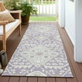 thumbnail image 6 of Addison Rugs Chantille Indoor/Outdoor Transitional Diamonds Lavender Washable Runner Rug, 2'3" x 7'6", 6 of 6