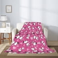 thumbnail image 2 of Sikiie Love Dog Cozy Flannel Fleece Throw Blanket: Lightweight & Thick for All Seasons - Perfect for Women, Men, & Kids"80"x60", 2 of 6