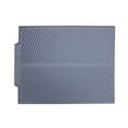 thumbnail image 1 of CNKOO Dish Drying Mat Anti-Slip Drip Tray with Gutter Heat-Resistant Kitchen Accessories  Black Large, 1 of 8