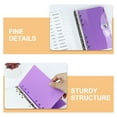 thumbnail image 3 of FRCOLOR  2 Sets Removable Digital Notebook with Pen Index Page Separator, 3 of 8