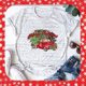 thumbnail image 2 of Camiseta de algodón con cuello redondo y estampado navideño de 2019 para mujer, manga corta, Wish Ebay Amazon Compras transfronterizas, 2 of 4