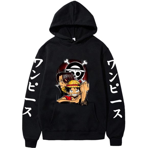 One Piece Anime Hoodie Manga Sweatshirt Anime Outwear Gift Pullovers Top