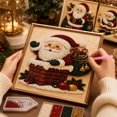 thumbnail image 5 of 2026 DIY Christmas Pearl Diamond Painting Art Kit, Christmas Pearl Art Kits for Adults & Beginner, 3D Diamond Art for Home Wall Decor C, 5 of 8