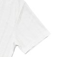thumbnail image 6 of Mens Vintage Short Sleeve Button Down Shirt Plaid Textured Deep V Neck Slim Fit T-Shirts Casual Hawaiian Tops Lightweight Breathable Daily Father's Day Gift, 6 of 8