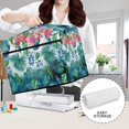 thumbnail image 6 of HELLHERO Leaf and Floral Pattern Sewing Machine Cloth Cover and Carrying Handle Universal, 6 of 8