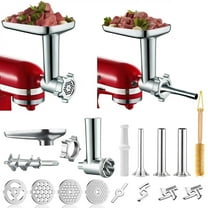Metal Food Meat Grinder Attachment for KitchenAid Stand Mixers