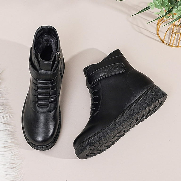 Work Shoes Non Slip Black Boots Womens Shoe Carnival Womens Non