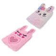 thumbnail image 2 of Shisuyan Notebook Pink Rabbit Shaped 2Pcs 4.3x3.3x0.8in Plush Cover, 2 of 8
