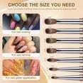thumbnail image 4 of Koccido Brochas de maquillaje, 22 piezas, kit de maquillaje, brocha para base, brocha para sombra de ojos, juego de brochas de maquillaje (juego de 22 piezas rosa), 4 of 5