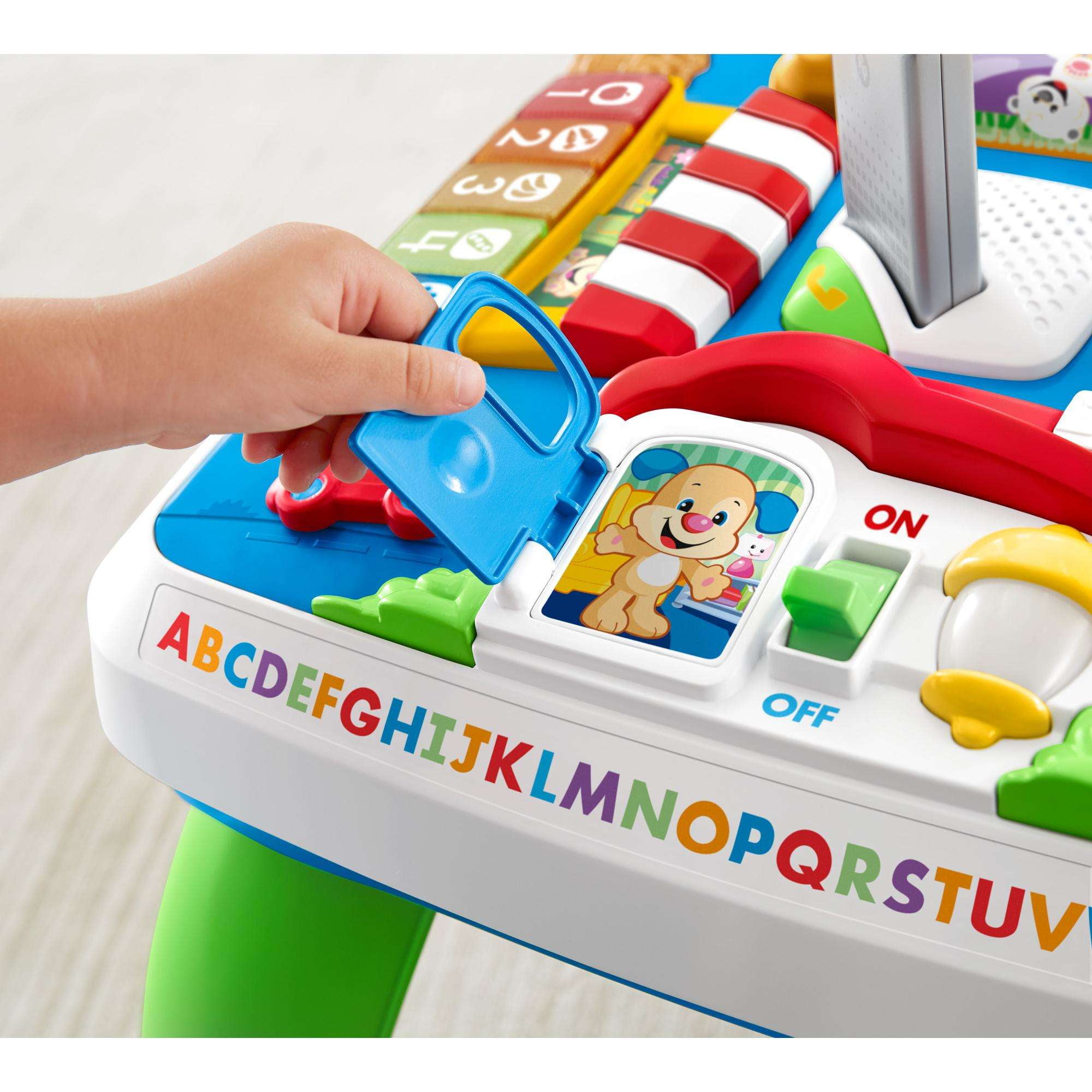 fisher price around the town learning table