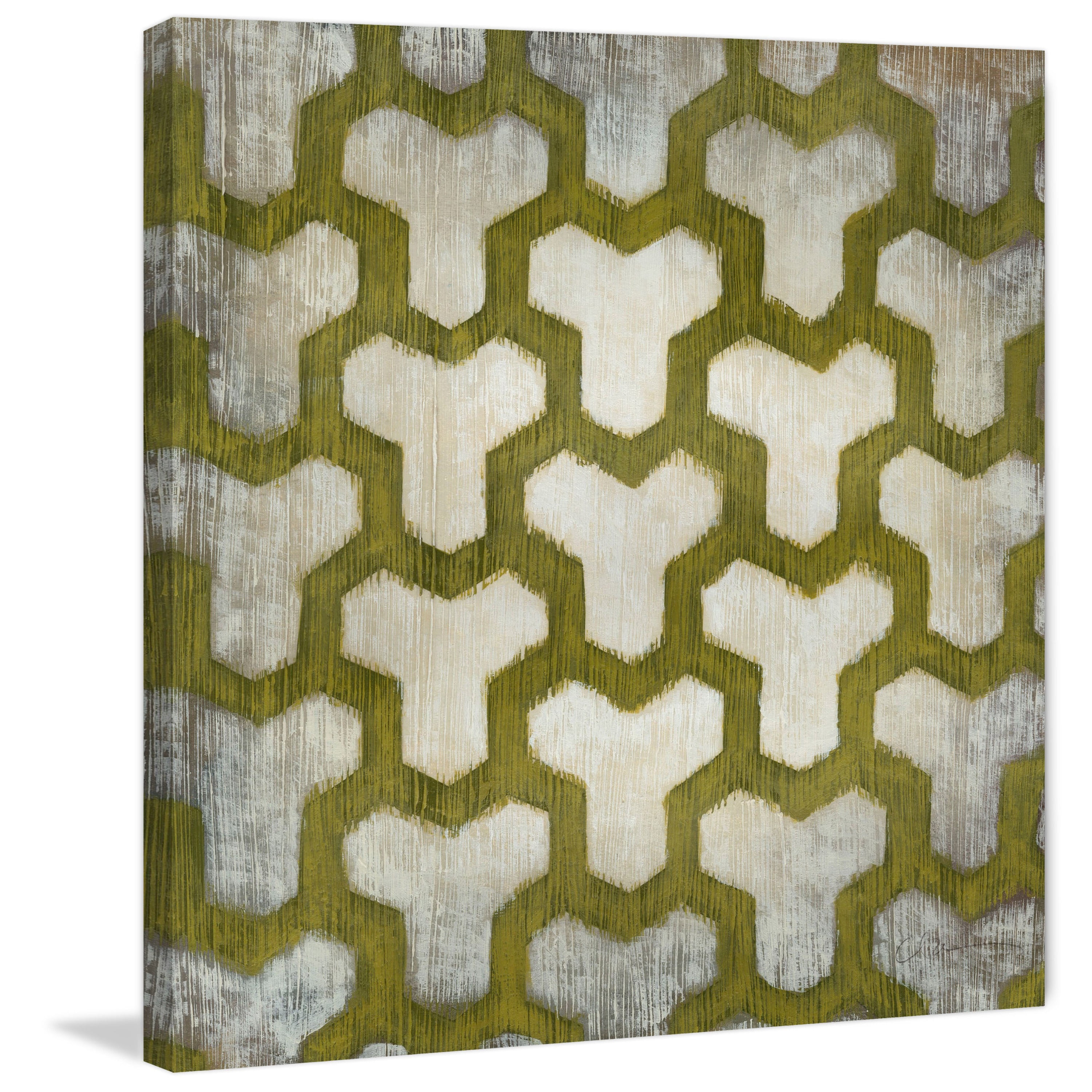 Marmont Hill "Spectrum Symmetry IV" Painting Print on Wrapped Canvas