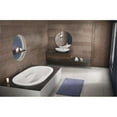 thumbnail image 2 of Malibu Home Marco Oval Massaging Air Jet Bathtub 66"x 42"x 22" in White, 2 of 5