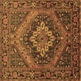 thumbnail image 1 of Ahgly Company Indoor Square Persian Brown Traditional Area Rugs, 8' Square, 1 of 4