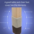 thumbnail image 3 of Ounissouiy 24 piezas protectores de suelo para pies de silla lavables a máquina cómodos y fáciles de limpiar Premium Decoración del hogar estilo 12, 3 of 6
