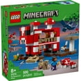 thumbnail image 3 of LEGO Minecraft The Mooshroom House Toy Figures and Playset - Building Minecraft Toy for Kids, Boys and Girls, Ages 8+ - with Steve and Other Figures for Pretend Play - Gift Idea for Birthdays - 21270, 3 of 9