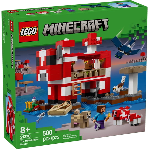 Minecraft Mooshroom Set | Educational blocks for hotels - Walmart