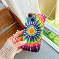 thumbnail image 3 of COMIO  Compatible with&nbsp;iPhone 15 Case 6.1 inch 2023,&nbsp;Rainbow Tie Dye for iPhone 15 Cases for Women Girls,&nbsp;Colorful Tie Dye Swirl&nbsp;Protective Case Cover for iPhone 15, 3 of 4