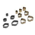 thumbnail image 1 of Molde De Corte De Cuero, 12 Piezas De Cuero Con Formas Troqueladas, Herramienta De Perforación De Cuero Para Joyería Para Capas De Telas Para Arcilla Polimérica ANGGREK Otros, 1 of 8