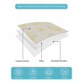 thumbnail image 4 of Full Size Quilt Bedding Set, Summer Lemon Reversible Summer Quilt 3 Pieces, Yellow Fruits Leaves Lemon Farmhouse Beige Lightweight Bedspreads Coverlets with 2 Pillow Shams for All Seasons, 4 of 5