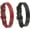 Black/Red, variant on Leather Belt Bracelet for Men Women, Thin Vintage Cowhide Buckle Cuff Wristband, Adjustable Unisex Retro Bracelet Gift