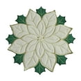 thumbnail image 2 of Mantel Individual Navideño Perfecl Bordado Flores 60cm, 2 of 8