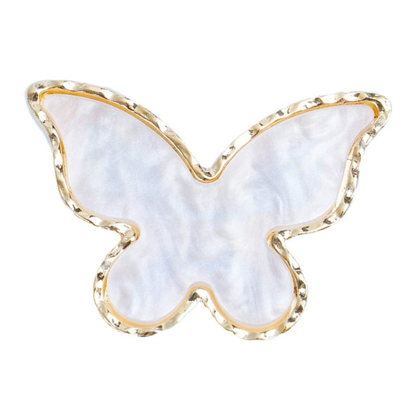 GROFRY Smooth Nail Color Plate Wearable Displaying Smooth Resin Nail Color Palette Gel Polish Mixing Plate for Manicure